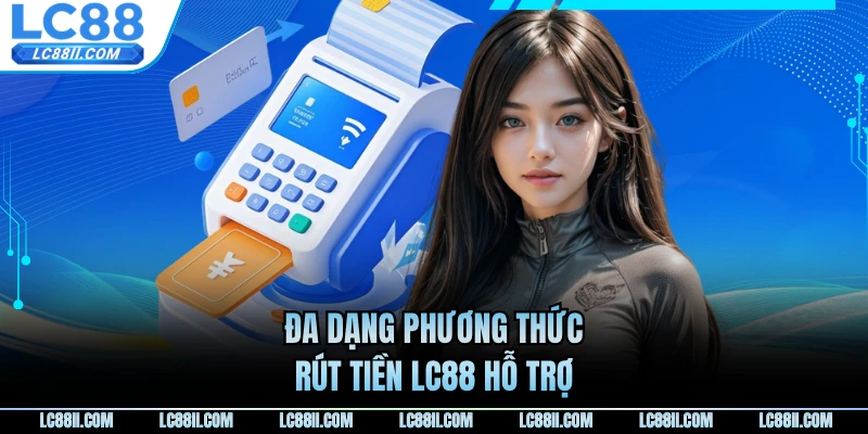 Đa dạng phương thức rút tiền LC88 hỗ trợ