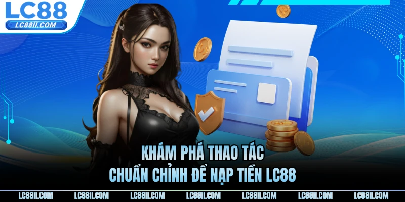 Khám phá thao tác chuẩn chỉnh để nạp tiền LC88