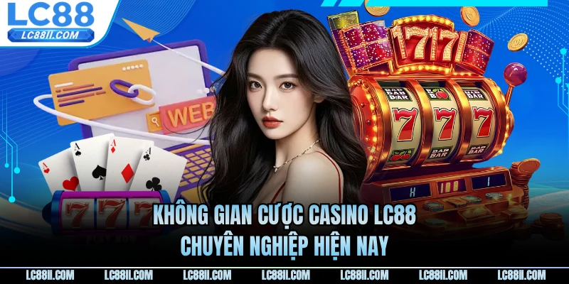 Không gian cược casino LC88 chuyên nghiệp hiện nay