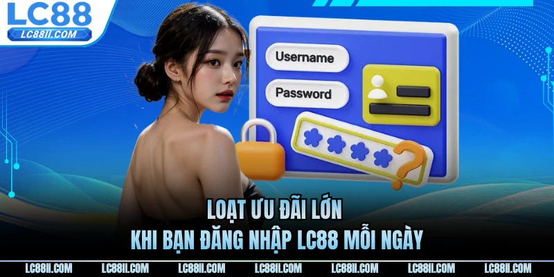 Loạt ưu đãi lớn khi bạn đăng nhập LC88 mỗi ngày