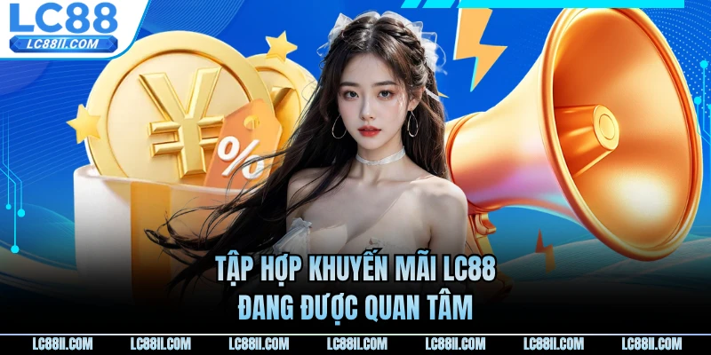 Tập hợp khuyến mãi LC88 đang được quan tâm